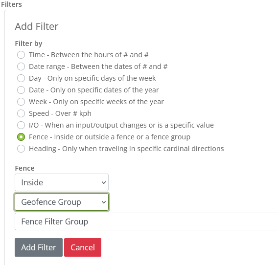 geofence group support geofence group support
