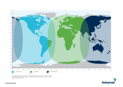 Inmarsat Coverage Map